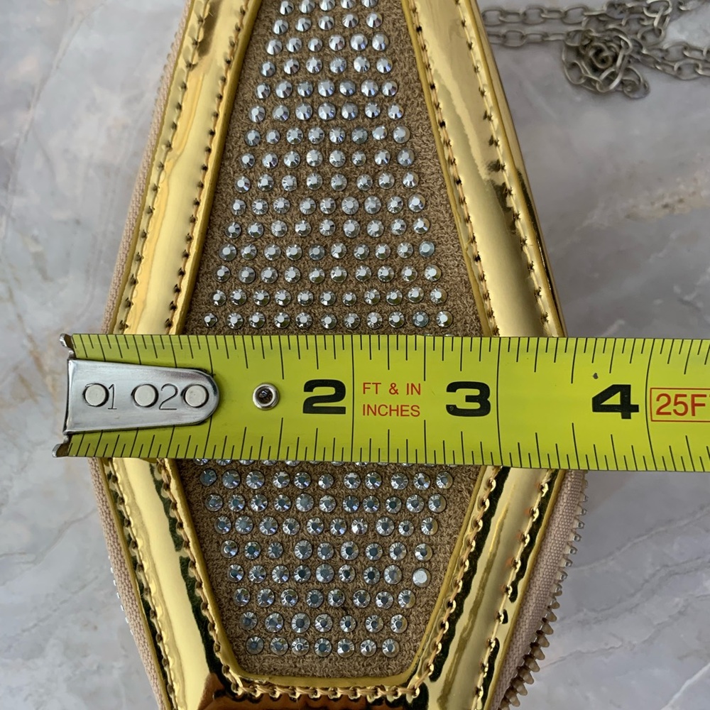 Golden Coffin Crossbody Bag - Picture 10 of 12